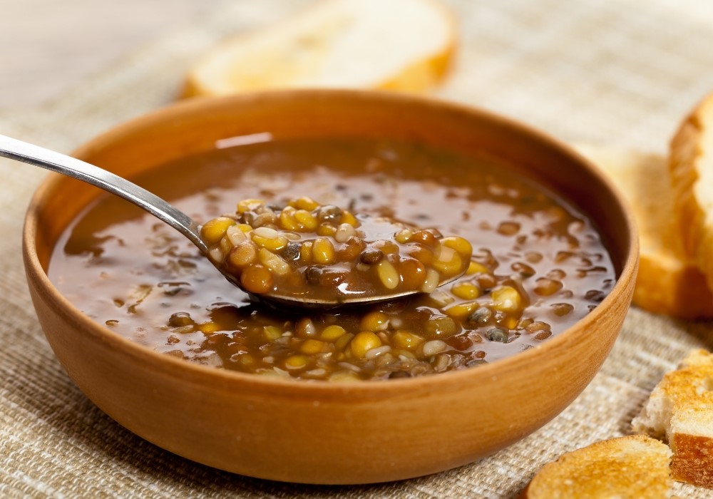 Zuppa di lenticchie umbra