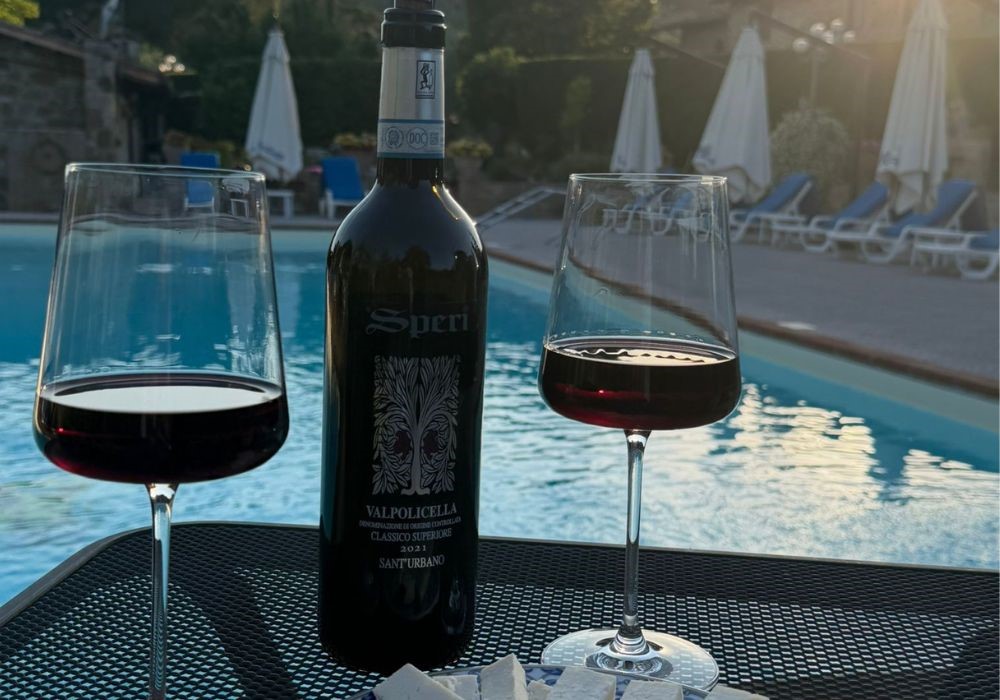 aperitivo a bordo piscina